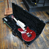 Ernie Ball Music Man 30th Anniversary Axis Electric Guitar Translucent Red Quilt w/Hard Case