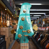 Swing Korea Jazz Deluxe 5 5-String Bass Metallic Teal Green w/Padded Gig Bag