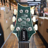 Paul Reed Smith SE Custom 24 Quilt Electric Guitar Teal Black w/Padded Gig Bag