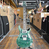 Paul Reed Smith SE Custom 24 Quilt Electric Guitar Teal Black w/Padded Gig Bag