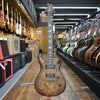 Paul Reed Smith Limited S2 Custom 24-08 Poplar Burl Top Electric Guitar Satin Black Gold Burst w/Padded Gig Bag