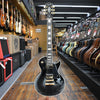 Epiphone Les Paul Custom Electric Guitar Ebony w/Padded Gig Bag