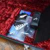 Tom Anderson Guitarworks Custom Drop Top Electric Guitar Bora Bora Blue with Binding, Hard Case