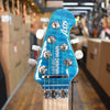 Ernie Ball Music Man 30th Anniversary Axis Electric Guitar Translucent Blue Quilt w/Hard Case
