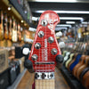 Ernie Ball Music Man 30th Anniversary Axis Electric Guitar Translucent Red Quilt w/Hard Case