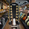 Taylor 657ce Doce Doble 12-String Acoustic-Electric Guitar Black w/Hard Case