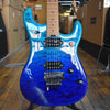 EVH 5150 Series Deluxe QM Electric Guitar Pacific Drift w/Baked Maple Neck, Padded Gig Bag