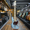 Fender American Elite Jazz Bass V 5-String 2018 Satin Ice Blue Metallic w/Hard Case