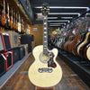 Epiphone EJ-200SCE Jumbo Acoustic-Electric Guitar 2017 Natural w/Solid Top, Epiphone Hard Case