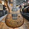 Paul Reed Smith Limited S2 Custom 24 Poplar Burl Top Electric Guitar Satin Black Gold Burst w/Padded Gig Bag