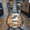 Spector Euro 5 CST 5-String Electric Bass Guitar Natural Black Burst w/Padded Gig Bag
