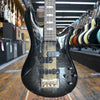Spector Icon NS-2 Neck Through Electric Bass Guitar Black Stain Gloss w/Padded Gig Bag
