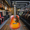 Epiphone 1960 Hummingbird Reissue Acoustic-electric Guitar Cherry Sunburst w/Hard Case