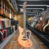 Fender American Acoustasonic Jazzmaster Acoustic-electric Guitar 2021 Natural w/Padded Gig Bag