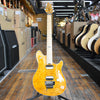 EVH Custom Shop Wolfgang HH FR Electric Guitar Trans Amber Quilt w/Hard Case