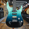 Charvel Pro-Mod Plus Dinky DK24 HSS QM Electric Guitar Blue Curaçao