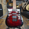 Tom Anderson Guitarworks Custom Drop Top Electric Guitar 2025 Cajun Red to Black Burst w/Softshell Case