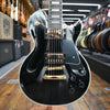 Epiphone Les Paul Custom Electric Guitar Ebony w/Padded Gig Bag