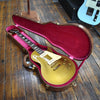 Gibson Custom Limited Edition 1956 Les Paul Standard Reissue Electric Guitar All Gold, Light Aged w/Hard Case