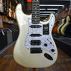 Fender Limited Edition Player Fusion Stratocaster HSS Electric Guitar Olympic Pearl w/Padded Gig Bag