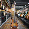 Ibanez SRF706 6-String Fretless Bass Guitar 2019 Brown Burst Flat w/Padded Gig Bag