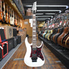 Ibanez Prestige RG653DX Electric Guitar White Flat w/Hard Case