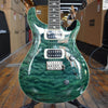 Paul Reed Smith SE Custom 24 Quilt Electric Guitar Teal Black w/Padded Gig Bag
