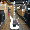 Ibanez Prestige RG653DX Electric Guitar White Flat w/Hard Case