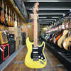 Fender Limited Edition American Ultra II Stratocaster HSS Electric Guitar Grafitti Yellow w/Roasted Maple Neck, Custom Pickups, Hard Case