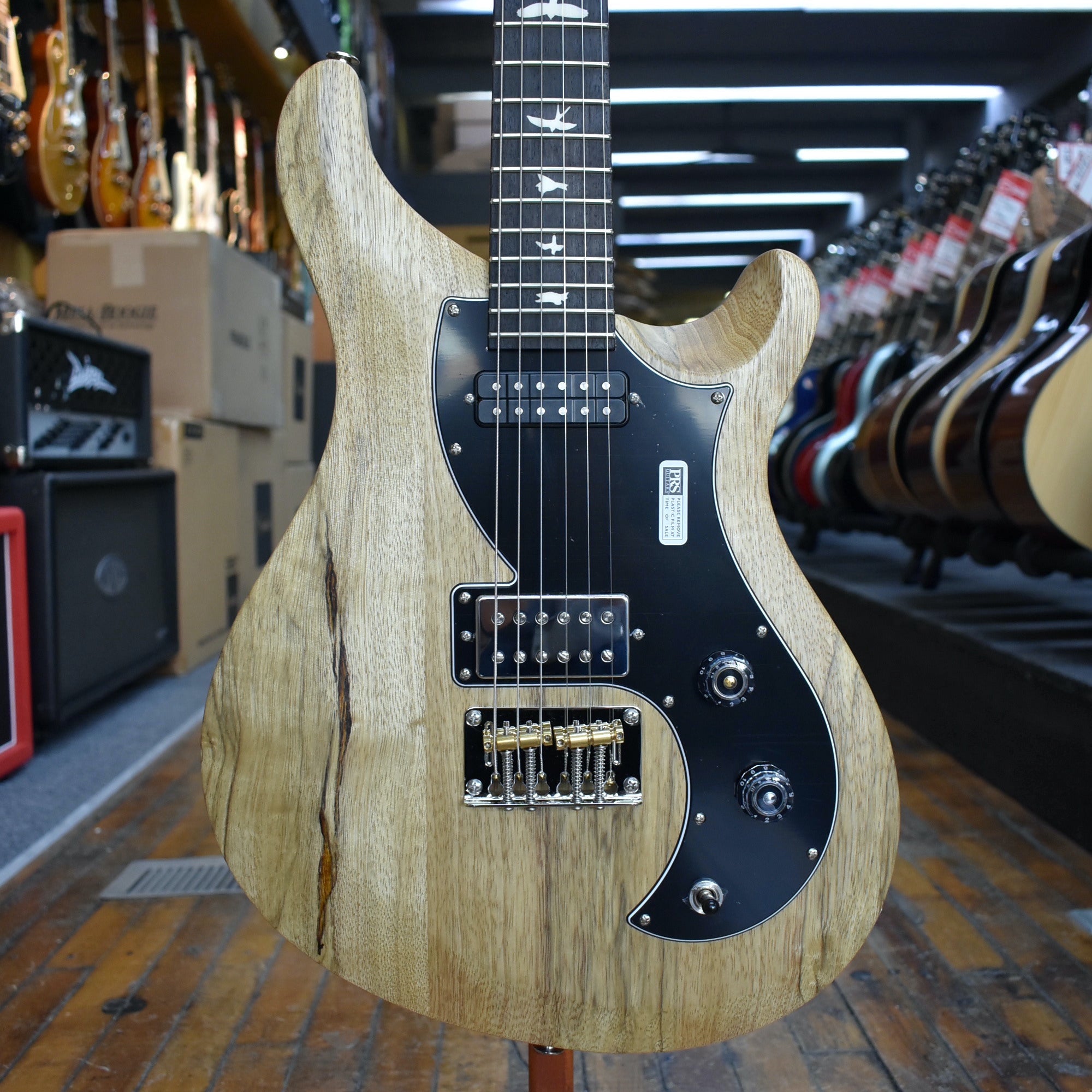 Paul Reed Smith S2 Vela Limited Run Black Limba Electric Guitar