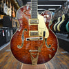 Gretsch Japan G6136TGQM-59 Limited Edition Quilt Classic Falcon Hollow Body Electric Guitar Forge Glow w/Hard Case
