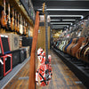 EVH Limited Wolfgang Special Striped Series Electric Guitar Red with Black and White Stripes, Aged w/Padded Gig Bag