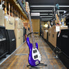 Ernie Ball Music Man StingRay 5 Special HH 5-string Electric Bass Guitar Violet Sparkle Burst w/Mono Case