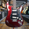 Fender American Professional Stratocaster Electric Guitar Oxblood w/Rosewood Fingerboard, Hard Case