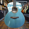 Taylor Limited Edition Gold Label Custom SA Acoustic-Electric Guitar Koi Blue w/Hard Case
