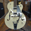 Gretsch G5420T Electromatic Classic Hollowbody Single-cut Electric Guitar with Bigsby 2024 Two-tone Vintage White/London Grey w/Padded Gig Bag