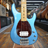Ernie Ball Music Man USA Classic Sterling 4H Bass Guitar 2012 Lake Tahoe Blue w/Hard Case