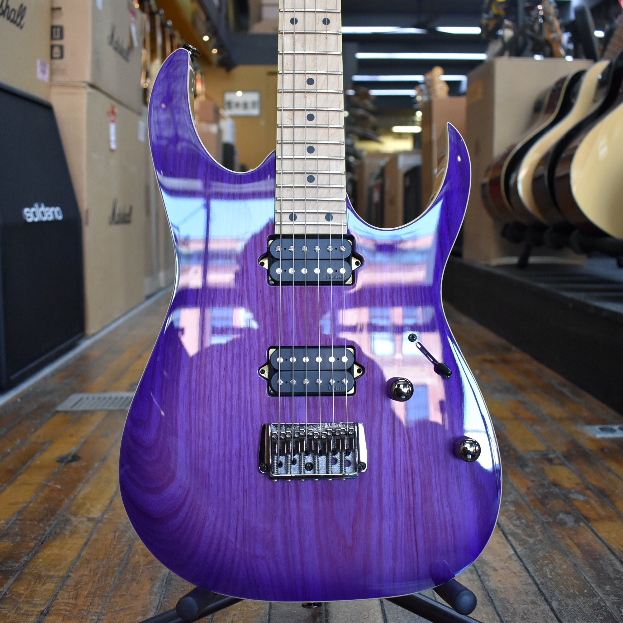 Ibanez Japan Prestige RG652AHMFX Electric Guitar Royal Plum Burst