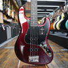 Fender American Professional Jazz Bass Oxblood w/Rosewood Fingerboard, Hard Case