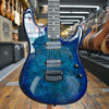 Ernie Ball Music Man Jason Richardson Artist Series Cutlass Electric Guitar Water Temple w/Mono Case
