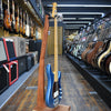 Ernie Ball Music Man USA Classic Sterling 4H Bass Guitar 2012 Lake Tahoe Blue w/Hard Case