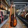 Dean Performer Quilt Ash Acoustic-Electric Guitar Early 2010s Trans Brazilia Burst w/Hard Case