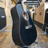 Martin Road Series DC-10E Modern Black Acoustic-electric Guitar w/Softshell Case
