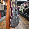 Paul Reed Smith CE 24 Electric Guitar Faded Gray Black Purple Burst w/Padded Gig Bag