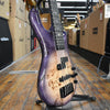 Spector Euro 5 CST 5-String Electric Bass Guitar Natural Violet Burst w/Padded Gig Bag