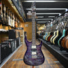 Tom Anderson Guitarworks Angel Electric Guitar Ultraviolet Blue with Purple Edge Burst w/Hard Case