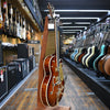 Gretsch Japan G6136TGQM-59 Limited Edition Quilt Classic Falcon Hollow Body Electric Guitar Forge Glow w/Hard Case