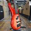 Spector Euro 5 CST 5-String Electric Bass Guitar Natural Red Burst Gloss w/Padded Gig Bag