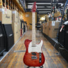 Tom Anderson Custom Top T Classic Contoured Electric Guitar Natural Red Burst w/Binding, Hard Case