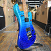 EVH 5150 Series Deluxe QM Electric Guitar Pacific Drift w/Baked Maple Neck, Padded Gig Bag